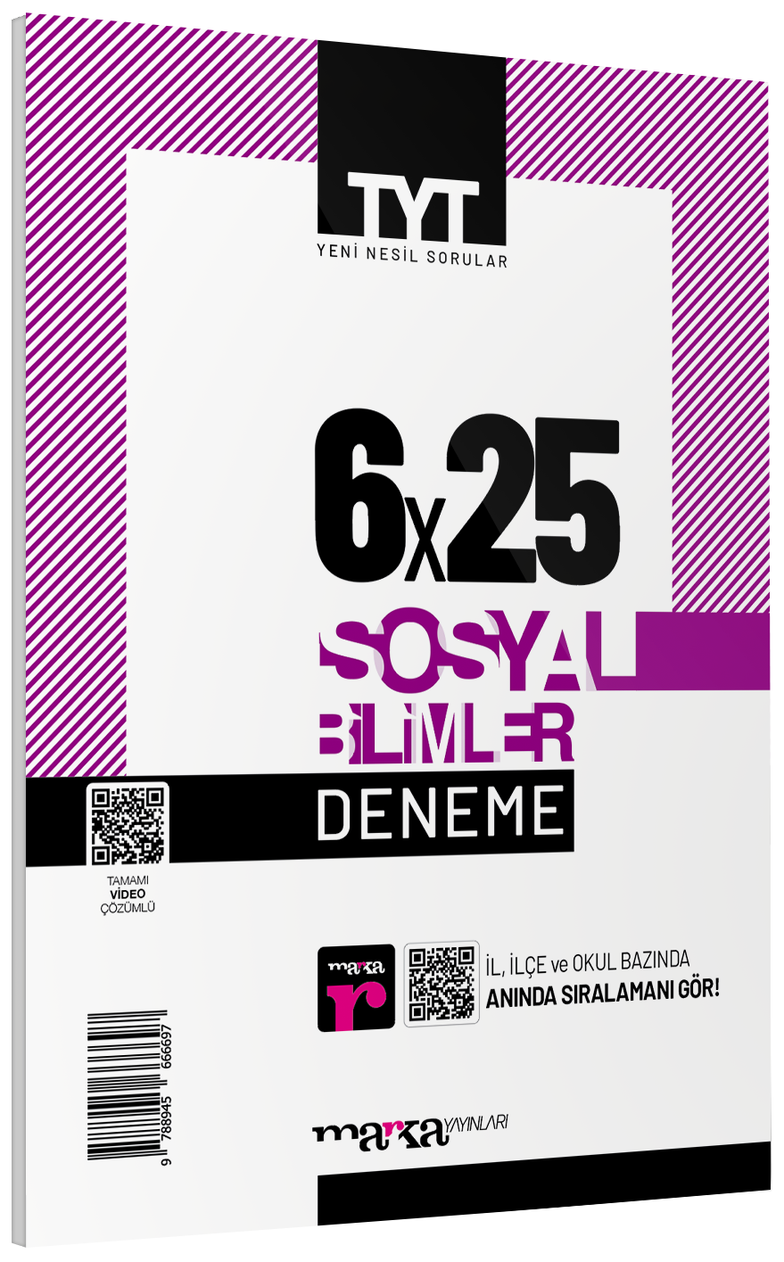 TYT 6x25 Sosyal Bilimler Deneme